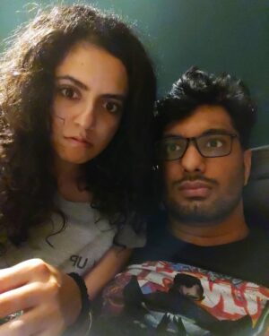 Gursimran Khamba Instagram - Our expression when our yoga teacher asked us to do 21 sun salutations today 😨