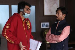 Gursimran Khamba Instagram - On 15th Feb 2018 I got a call from Irrfan sir. It was the day before my wedding. We had shot 32 days of Gormint and I don’t think it’d be an exaggeration to say that sir was on top of his game. Sudhir Mishra sir, Ayyappa and I would often discuss how it felt like we were getting a front row seat to an acting masterclass. Sudhir sir had told me ki “Irrfan ke saamne actors thoda darr jaate hain”. We saw it in action everyday – most hilariously with some of our show’s antagonists. Shots ke beech mein unko bolna padta tha “Sir aap villain ho, aap dar nahi sakte”. “Arre par saamne Irrfan hai”. My favourite moment – and its hard to explain for those who weren’t there – sir took a two line joke from the script and improvised an additional 2 minutes of jokes. He kept going – punchline after punchline like an episode of whose line is it anyway. The whole crew gave a standing ovation. It was something I’d never seen before.

15th February, sir called and spoke about his diagnosis and that he wouldn’t be able to make it for the next leg of the shoot. I thought he was playing a prank – he wasn’t. He apologised about the show having to halt and letting the whole crew down. As if a show was more important than his health and well-being. 
Like to many others – sir became a teacher - pushing me harder to write better - sometimes slyly dropping a “ek acchi script padhi aaj” – which turned out was The Family Man. Most importantly however, he became like a friend – tolerating my sly responses in return. When we did our first table read with the cast sir said “Yaar 3 table read ki kya zaroorat hai itni prep toh Ang Lee ne nahi karvayi”. Sir uss film mein lead Tiger thaa aap nahi”. A day before we started shooting – I texted sir thanking him for his support – promising that we’ll make something kickass together! He replied saying “Lets create something memorable!” I don’t know how many times I’ve seen that message today. I can only say poori zindagi har show, har film mein yehi koshish rahegi.

Thank you sir and Sutupa ma’am for giving us the privilege to be a tiny part of your lives. For your strength, inspiration and what you have given us. We will forever be grateful 💖💖