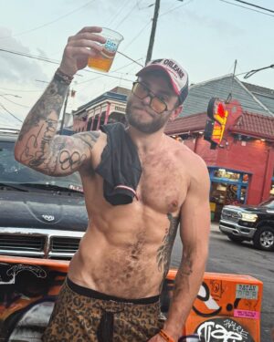 Gus Kenworthy Instagram - Two weeks ago two of my besties @chaosvicenzi & @justin_muir had their joint stag do in New Orleans and… “the vibes [were] crazy!” 🤪🫠😵‍💫