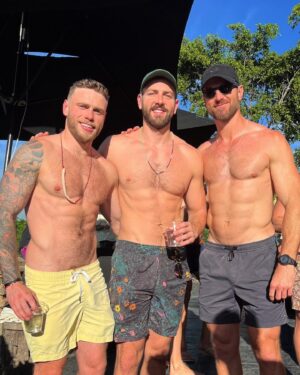 Gus Kenworthy Instagram - 40 is the new 30! Happy birthday @acbowen747, I had such a fun weekend celebrating you! ♥️🇲🇽🌯🎉🍾