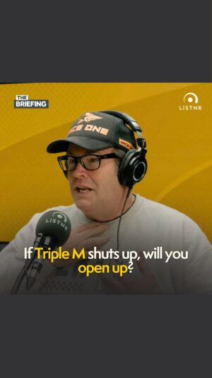 Gus Worland Instagram - Today, microphones across Triple M’s 49 radio stations will switch off for No Talk Day, creating space for listeners to check-in with themselves and their mates. 🧡
 
Every day, nine Australians take their own life – and seven of those are men. Partnering with @lifelineaustralia , Triple M aims to raise awareness and funds for this vital service.
 
From 6am to 6pm, all shows, ads, and news will pause, reminding us to prioritise mental health and start important conversations. 🗣️
 
On today’s @thebriefingpodcast , @gusworland shares why Triple M continues to focus on #mentalhealth and what he’s learned from listeners. Let’s make a difference together.
 
Lifeline: 13 11 14 or lifeline.org.au/talk
 
🎧  The Briefing: ‘If Triple M shuts up, will you open up?’
✍️ Comment “listen” and we’ll DM you the episode 
 
#notalkday #mentalhealthmatters #triplem #lifelineaustralia #podcast #checkinwithmates #mentalhealthawareness