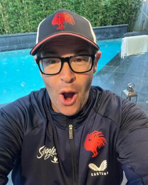 Gus Worland Instagram - Getting Vegas ready! @sydneyroosters