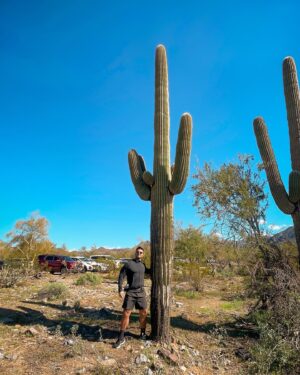 Gustavo Naspolini Instagram - Hiking Arizona ☀️🌵 #travel #desert #photooftheday