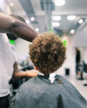 Guvna B Instagram - Ezzy’s first trim. A lot of people talk about the importance of discussing the birds and the bees with your kids, but long before that they need to know about the importance of a Barber. A lot of man seeing a different barber every week 🫣Can’t trust them man. Certain man seeing other Barbers behind their Barber’s back and posting pics with their hair cropped out. Don’t know how they sleep at night 🤢🫠 I’m not perfect. Had a weak moment a few years ago and got a cut while on holiday. Thought I got away with it but @damonno1barber asked me mid-trim “You’ve seen someone else haven’t you?” He wasn’t angry, just disappointed. It broke me man 💔 Shout out all the Barbers though. Aka counsellors, guardians, peace makers, pillars of the community. God protect you as you protect our hairlines. 🙏🏾