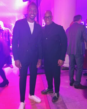 Guvna B Instagram - ITV Palooza with wifey and that one Uncle that everyone loves, Wrighty. Cheers for asking me to do a lickle piece @itv 🖤