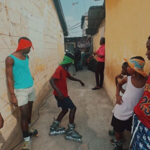 Guvna B Instagram - Shot a music video on the same streets my Dad grew up walking. Everything about this song is special. Amplify ft my Ga brudda @darkovibes landing. 🏚️🇬🇭