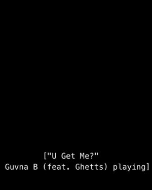 Guvna B Instagram - Quick story. 
I was raised on an estate in Newham, East London. 
My two favourite MCs from the area were Ghetts and Kano. 
I started making my own music which raised questions about council estate culture. 
A few years later, I watched Top Boy, a TV series about an estate in East London that raised some similar questions. 
Today, a song I recorded featuring Ghetts, opens up the final season of Top Boy, a show starring Kano. 
The End.