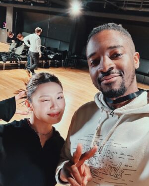 Guvna B Instagram - Firstly, sorry to all the @blackpinkofficial fans for ruining the dance to Shut Down. Secondly, big love to @koreanenglishman and @olliekendal for taking me and my brother @barneyartist to Korea for their new YouTube series. 

Genuinely the trip of a lifetime. There are so many incredible things about Korean culture and I’m proper grateful for getting to experience the beauty first hand. 

Shout out my bro @uttng for convincing me to do this. 6 million views already and we’re only halfway through the series. Check it out on YouTube now 🇰🇷