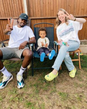 Guvna B Instagram - Happy birthday to the guy that doesn’t pay any rent or bills but still walks around like he owns the gaff. My guy Ezra. Fatherhood is such a blessing. Forever grateful for my lil G 🖤