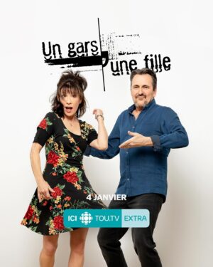 Guy A. Lepage Instagram - Un gars, une fille | Nouveaux épisodes | Dès le 4 janvier sur ICI Tou.tv EXTRA 💘