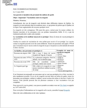 Guy A. Lepage Instagram - Message très important pour les parents.