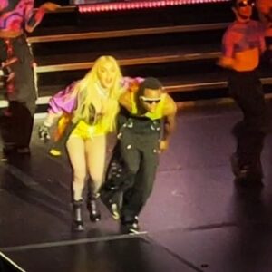Guy Oseary Instagram - 👑@madonna with david ❤️ a family affair. #pride 🏳️‍🌈 
Finally Enough Love!! What a fun and amazing show you put together my friend. 👏🏽👏🏽👏🏽👏🏽 
@saramariezam thank you!! 🙌🏽 
@worldofwomen.nft 👏🏽👏🏽@thesandboxgame .. 👏🏽👏🏽
“I'm gonna party
(It's a celebration)
'Cause anybody just won't do
Let's get this started
(No more hesitation)
'Cause everybody wants to party with you”… 🎵 🎶 🕺🏻