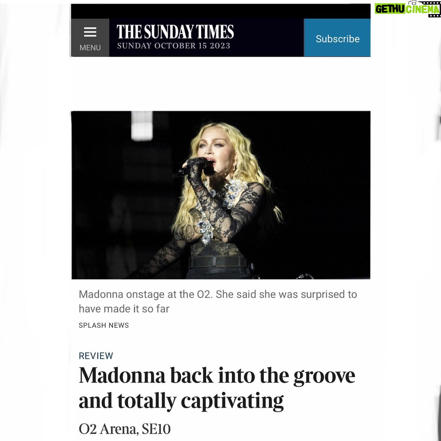 Guy Oseary - 15.7K Likes - 👑 @madonna : the first 4 reviews just came in… #thecelebrationtour 🇬🇧 👏🏽👏🏽 ❤️💛💚