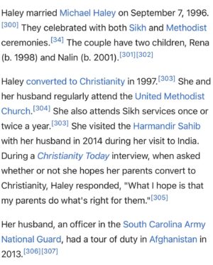Guz Khan Instagram - “Nimarata ‘Nikki Haley’ Randhawa” what a behsharam twit you are @nikkihaley