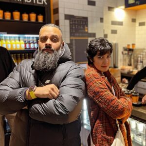 Guz Khan Instagram - Dr Who’s…or Whose….I don’t know the English, but this is my homie forever, Rakhee Thakrar 💚🤲🏾