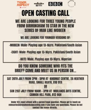 Guz Khan Instagram - This is the most exiting thing I’ve ever done. We need a young Mobeen, Nate and Eight. Can you take on the role cuz? 👀 good vibes only. See you there! @shaheenbaigcasting