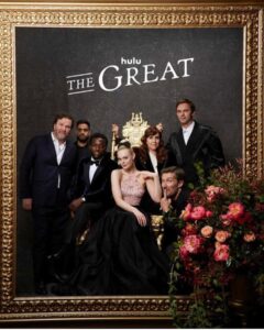 Gwilym Lee Instagram - Season Two Premiere of The Great. Huzzah! 

So good to get together with these beautiful people last night to celebrate the show. It’s a shame the entire cast and crew couldn’t be there as well - but with us in spirit. Can’t wait for everyone to see this season (…I’m really rather proud of it, by the way!) 

@thegreathulu premieres on @hulu from 19th November. 

Thanks so much to @dolcegabbana and @grensonshoes for suiting and booting me. And to @wayperry_edit and @barbaraguillaume for the styling and grooming

#thegreat #huzzah