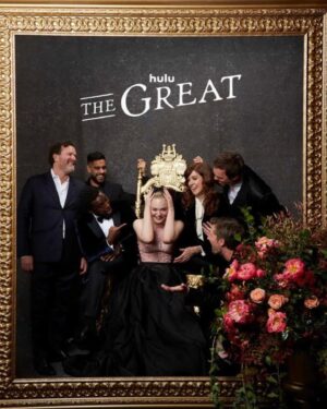 Gwilym Lee Instagram - Season Two Premiere of The Great. Huzzah! 

So good to get together with these beautiful people last night to celebrate the show. It’s a shame the entire cast and crew couldn’t be there as well - but with us in spirit. Can’t wait for everyone to see this season (…I’m really rather proud of it, by the way!) 

@thegreathulu premieres on @hulu from 19th November. 

Thanks so much to @dolcegabbana and @grensonshoes for suiting and booting me. And to @wayperry_edit and @barbaraguillaume for the styling and grooming

#thegreat #huzzah