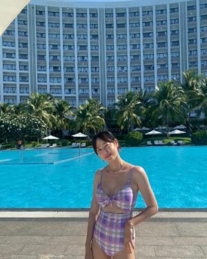 Ha Si-eun Instagram - 벌써 그리워지네💜
행복했던 나트랑🏊‍♀️
.
.
.
#튜브없이안뜸
#겁많은편
#유교걸의용기낸피드
#나트랑
#빈펄섬