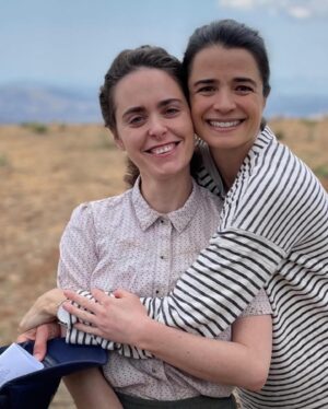 Hadas Yaron Instagram - We Were The Lucky Ones’ finale is out.
That’s it everyone, all 8 episodes are available to watch in the US. How I loved making this show, how I love everyone involved (!!!)
Some more moments from set with this stupid beautiful bunch of cute people. 💘
@weweretheluckyoneshulu
Swipe to the end to marvel at Master Lior Ashkenazi.