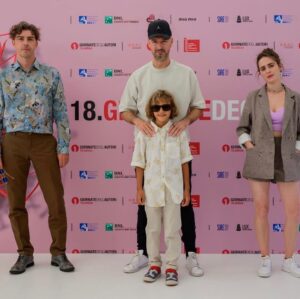 Hadas Yaron Instagram - Notti veneziane: Premiere of “i nostri fantasmi” by @capitani_alessandro in @giornatedegliautori at the Venice film festival 💜@labiennale 
✨✨✨✨✨✨✨
👗the most amazing outfit as always by the amazing 👑 @missgeisha 👑