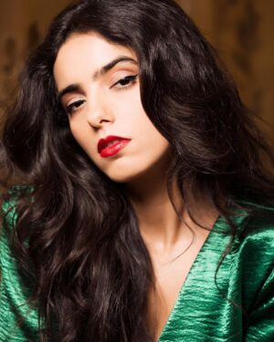 Hafsia Herzi Instagram - #picture @guillaumethomasparis @djanisbouzyani #makeup @sandrinewolfer @celinetoutma 💕#dress @bashparis