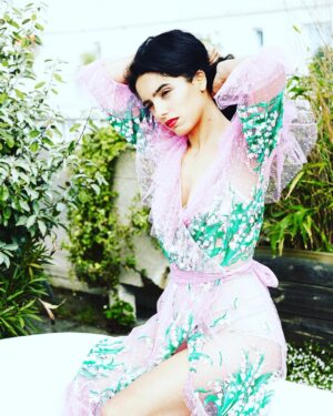 Hafsia Herzi Instagram - #photo @sylviecastioni pour @technikart_mag @clembonnier #makeup #hairstyle @laetidel.mua #stylism @nelly_goncalves 🌷