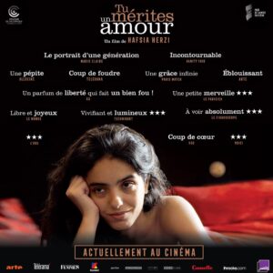 Hafsia Herzi Instagram - Actuellement au cinéma #tumeritesunamour @festivaldecannes @semaine_de_la_critique @ffangouleme @rezo_films #cinema #movie #love #fridakahlo #youdeservealover 🎞🌷