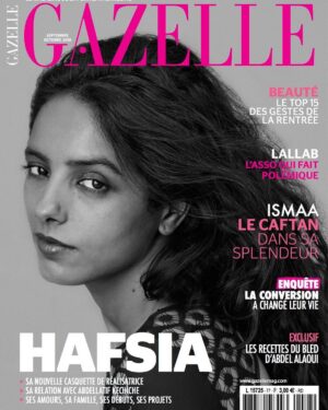 Hafsia Herzi Instagram - Merci @gazellemag_officiel🌷 en kiosque aujourd’hui #photo @sylviecastioni @genesetalents 💕