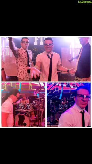 Hal Sparks Instagram - The Mighty @Nerdhalen! The greatest VanHalen Cover band EVER*!! Coming to the Hard Rock Cafe THIS FRIDAY!!
((*With perfect SATs and a curfew))