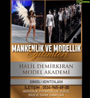 Halil İbrahim Demirkıran Instagram - YENİ YÜZLER ARIYORUZ!
HAYALLERİNE Bİ ADIM AT, ❗️PARİS,❗️MİLANO,❗️LONDON VE ❗️SOUL FASHİONWEEK ,DEFİLELERİN DE YERİNİ AL. POTANSİYELİNİ YÜKSELT SEN DE PODYUMLAR’A KATALOG ÇEKİMLERİNE KATIL,
EĞİTİM SİSTEMİ FARKLILIĞI İLE TÜRKİYE DE İLK VE TEK SİSTEM BİREBİR EĞİTİM.
MEZUN OLAN MODEL VE MANKENLER ALDIKLARI DİPLOMA İLE AVRUPANIN HER YERİN DE MODELLİK YAPABİLMEKTEDİR ve AYRICA EĞİTİM ALIRKEN İŞ İMKANI SUNULMAKTADIR. 
‼️SON HAFTA KAYIT İÇİN‼️ (SINIRLI KONTENJAN)