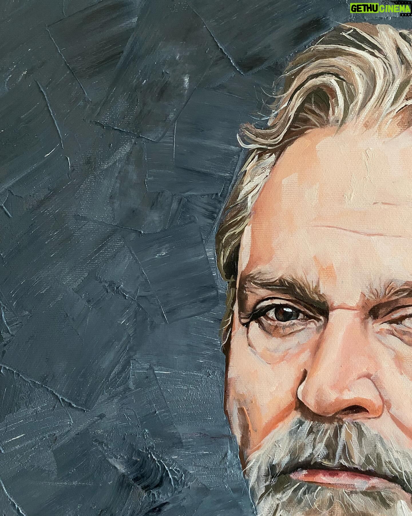 Haluk Bilginer - 12K Likes - “Duygunun gücü”
“ The power of emotion “
Haluk abi’nin “Kel diva” oyununa davet etmesiyle keyifli bir anı bıraktık…
We left a pleasant memory with Haluk Abi’s invitation to the “Bald Diva” play...
Tuval Üzr. Yağlıboya / Oil On Canvas
70 x 60
Model / Haluk Bilginer
Özel koleksiyon / Private Collection