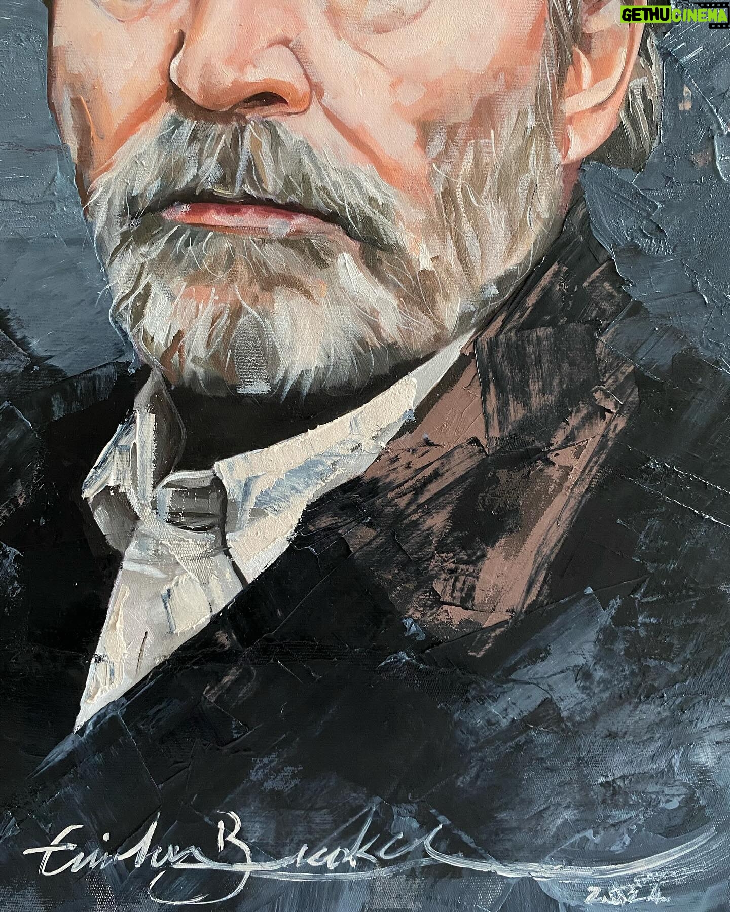 Haluk Bilginer - 12K Likes - “Duygunun gücü”
“ The power of emotion “
Haluk abi’nin “Kel diva” oyununa davet etmesiyle keyifli bir anı bıraktık…
We left a pleasant memory with Haluk Abi’s invitation to the “Bald Diva” play...
Tuval Üzr. Yağlıboya / Oil On Canvas
70 x 60
Model / Haluk Bilginer
Özel koleksiyon / Private Collection
