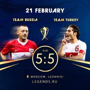 Hamit Altıntop Instagram - LEGENDS CUP
INTERNATIONAL FOOTBALL TOURNAMENT AMONG FOOTBALL LEGENDS 💫