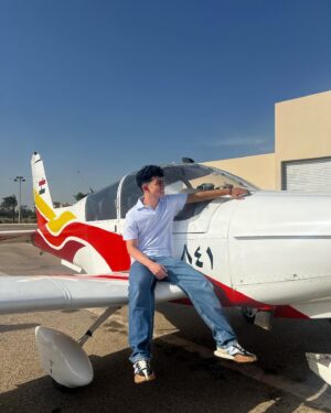 Hamza Diab Instagram - Thanks @swift_jet_aviation for this trip ✈️❤️