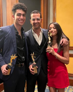 Hamza Diab Instagram - الحمد لله ❤️ تاني تكريم لمسلسل #كامل_العدد  ١ شكراً المجلس القومي لحقوق الإنسان 🫡❤️❤️