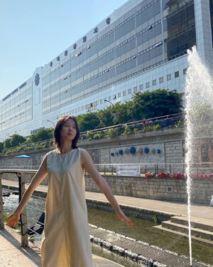 Han Da-sol Instagram - 썸머썸머썸머☀️
#산책 #나들이