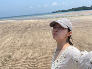 Han Da-sol Instagram - 사랑 하양 파랑 초록 주황