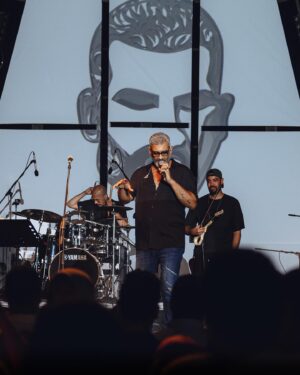 Hani Adel Instagram - The Gray Man | @hanyadelofficial 📸
Saturday | August 12, 2023
The 20th International Summer Festival
at Bibliotheca Alexandrina
________________
Violin: @ziadyassermusic 
Bass: @bebawyraafatt 
Drums: @fakharanydrummer 
Guitar: @zeyad.essamz 
Akordion: @waelelsayedacc 
Percussions: @ahmedaly.82 
Keyboard: @mounir_maher_minim | @sherif.elias 
Visuals: @emadmabroukvj 
Lighting Designer: @philipemounir