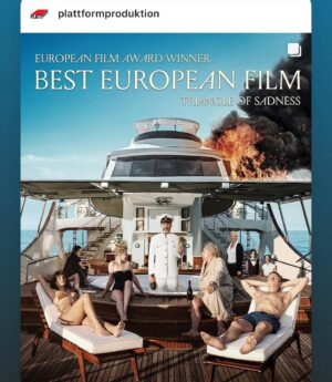 Hanna Oldenburg Instagram - European Film Awards 4/4 wins 🏆🔥🍾🥳 🔺Best Film, Best Director, Best Screenwriter, Best Actor!! Congrats Ruben, Zlatko, Plattform and the team! 
.
.
.
.
.
.
#europeanfilmawards #europeanfilmawards2022 #triangleofsadness #rubenostlund #rubenöstlund #zlatkoburic #erikhemmendorff #plattformproduktion #swedishfilm #svenskfilm #svenskafilminstitutet #sfstudios #efa #filmawards #awardseason #film #movie #cinema #europeancinema #monthofeuropeanfilm