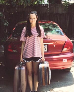 Hannah Bamberg Instagram - I post this photo every year on May 22. It’s the day I left Alabama to move to LA. Today marks 8 years! What an amazing adventure it has been. Chase your dreams and do the big scary things. I’m so happy I captured this moment, I had a feeling it was going to change my life. Swipe to see a few of my favorite LA moments through the years🥹