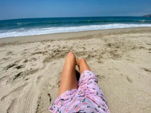 Hannah James Instagram - 🌊🫠 

#weekend #happy #beachday #fun