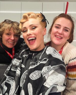 Hannah New Instagram - Happy Bridgerton season 3 release day! Thank you to this dream team of geniuses that transformed me into Lady Tilley! Every time I sat in thier chair I was just mesmerised how they turned me into such a striking woman… ‘Bridgeton Bardot’ I like to call her! 🤣❤️🥰 Thank you #hannahforbes @lidijaskorucak @erika_okvist_makeup_designer … LOVE YOU LADIES! ❤️💫🤩Xxx #bridgertonseason3 #bridgerton #brirgetonbardot #geniusesatwork #ittakesapro