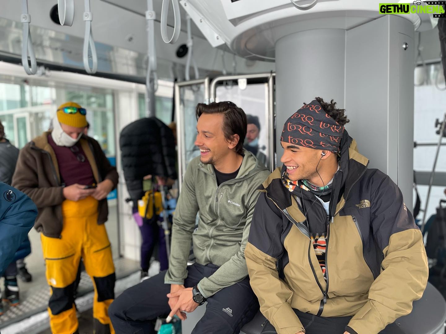 Hannah New - 1.3K Likes - Photo dump from my time spent in the alps with these beautiful beings on #summitfeverthemovie We were all committed to doing as much of the climbing as possible (with amazing support from our guides🙏.) Quite a challenge to be literal meat puppets on a string (aka roap! 🧗♀️🎥🎬😂) You can now see the fruits of our labour on streaming platforms in the UK 🧗♀️❤️🙏 @ryanphillippe @freddiethorp @warniermathilde @theochristine18 @michelbiel @julian.gilbey @brucejacksondop @chantelle.kirton @costumesby_nicola @willsimclimber @josefinecamera @johnmccuneclimber @charley.radcliffe @katieyakk @joelevans @lukejarmey @gwenaelle_make_up @footsoldierno1 #summitfever #climbthatmountain #theeiger #iceclimbing #meatpuppets #meatpuppetsonastring #frozenmeatpuppets #chamonix #montblanc #cormayeurmontblanc
