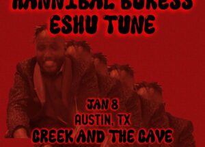 Hannibal Buress Instagram - Austin tonight @creekandcave  6pm.  with @sugarjoiko and @drumssmoke 

📸: @brockfetch