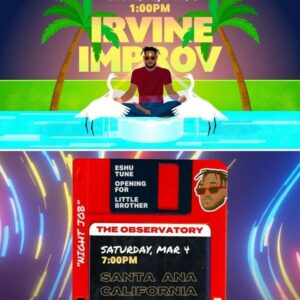 Hannibal Buress Instagram - two shows in Orange County. tomorrow.  Comedy show 1pm at @irvineimprov 

@eshutune music show opening for @littlebrother_nc  at 8pm at the observatory 

#oc #ocevents