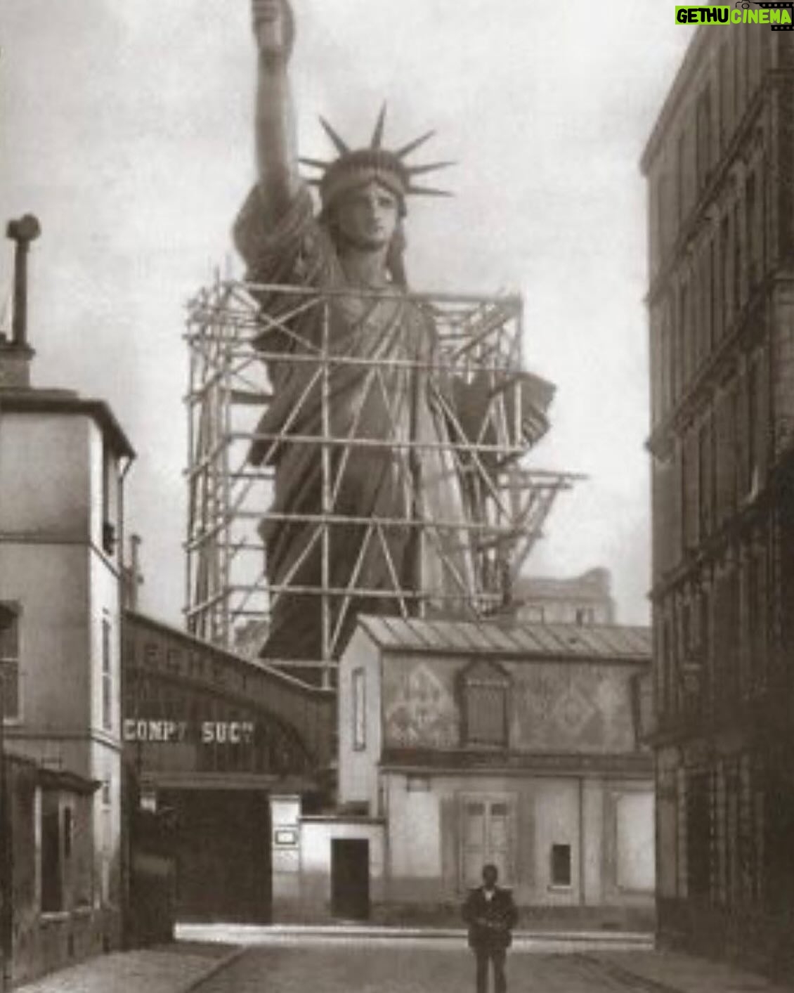Harlan Coben - 1.9K Likes - The assembled Statue of Liberty on the streets of Paris not long before being shipped to New York. Happy July 4th, people.
