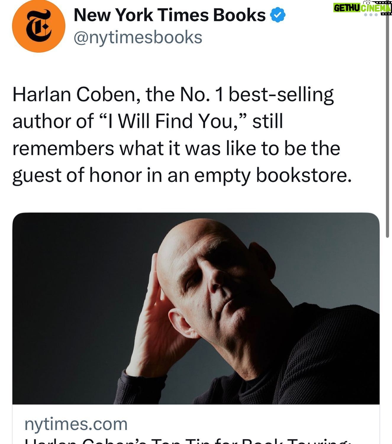 Harlan Coben - 3.2K Likes - Before my daughters say it: WTF is with this pose??
