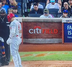 Harlan Coben Instagram - Dork at Mets game waves to TV camera because friends texted him to. (I should have brought a book to holdup) mets #letsgomets @mets