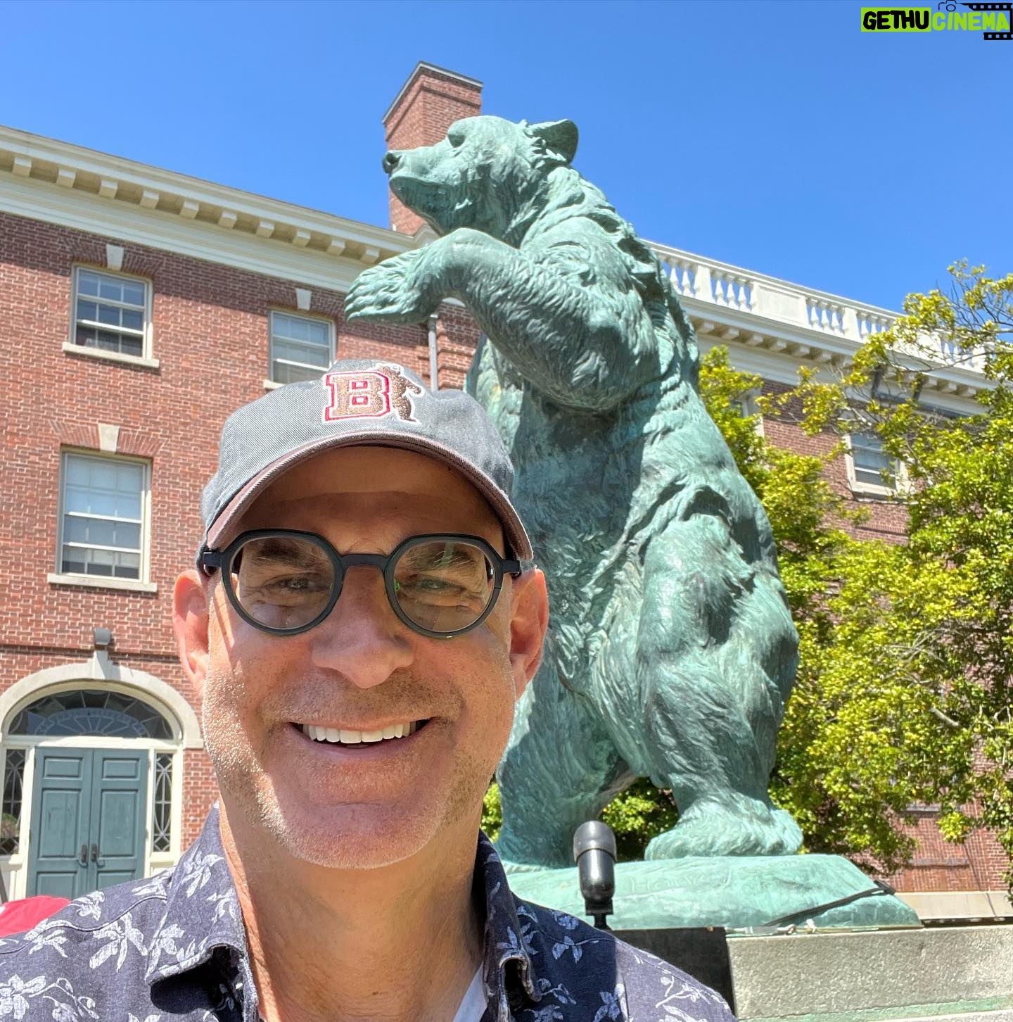 Harlan Coben - 2.3K Likes - Smiling, sure, but today my youngest baby graduates from @brownu so this is our last college graduation. Sunrise, sunset. Milestone. Time flies by. Fill in your own cliche.